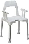 DIETZ&reg; REHA-PRODUKTE Duschstuhl Dietz Duschstuhl TAYO mit Arm-, R&uuml;ckenlehne und