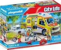 Playmobil&reg; Rettungswagen mit Licht und Sound (71202), My City Life