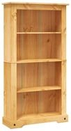 vidaXL B&uuml;cherregal NA B&uuml;cherregal mit 4 B&ouml;den Mexiko-Stil Kiefer Corona...