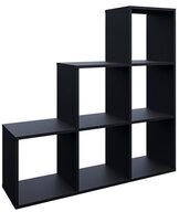 Vicco Raumteiler, Schwarz, 107.2 x 107.8 cm, 1-tlg., Drehbar