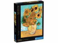 Clementoni Vincent van Gogh - Vase mit Sonnenblumen (1.000 Teile)