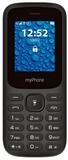 myPhone 2220 Mobiltelefon 1.77"-Display, 600 mAh, Dual Sim, 2G Schwarz Smartphone