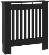 vidaXL Heizungsverkleidung, MDF Heizk&ouml;rperabdeckung Schwarz 78 cm