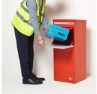 Smart Parcel Box Paketbriefkasten Gro&szlig;er Paketbriefkasten, Entnahme hinten & vorne,