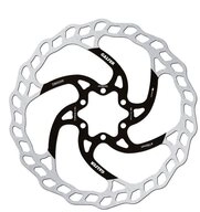 Galfer Scheibenbremse Galfer Bremsscheibe MTB Wave 6-Loch &Oslash; 180 mm Silber -