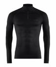 FALKE Unterziehshirt Falke Herren Shirt Maximum Warm Zip Shirt Tight 33536