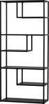 WOOOD B&uuml;cherregal Teun, aus Metall, viel Platz, H 188 cm x B 85 cm