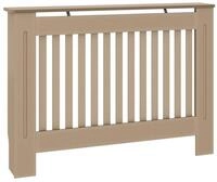 vidaXL Heizungsverkleidung, Heizk&ouml;rperabdeckung 112x19x81,5 cm MDF