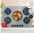 Klarstein Gas-Kochfeld Firetale gas hob 10041303, 5 flammen brenner Kochfelder