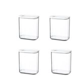 Mepal Vorratsdose Vorratsdosen Spar-Set Modula 1500 ml Wei&szlig; Vorratsdose