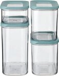 Mepal Vorratsdose Vorratsdosen Set Modula 4-teilig, 2 x 1000 ml, 1 x 1500 ml,