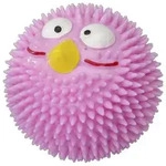 Europet-Bernina Tierball Hundespielzeug Gummi Lucky Bird Strawberry rosa rosa 8.3 cm