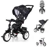Lorelli Dreirad Tricycle Neo 4 in 1, Luftreifen, Schiebestange, Sitz drehbar,