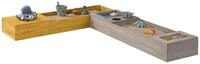 MUDDY BUDDY&reg; Sandkasten Flexy Style, (inkl. Sandkastenvlies), warmgrau - ocker,