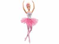 Barbie Anziehpuppe Dreamtopia, Zauberlicht Ballerina (blond), Puppe mit...