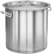 vidaXL Suppentopf Kochtopf 35 L 36x36 cm Edelstahl