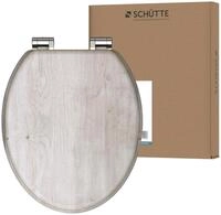 Sch&uuml;tte WC-Sitz LIGHT WOOD, mit Absenkautomatik und MDF-Holzkern