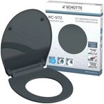 Sch&uuml;tte WC-Sitz SLIM, Duroplast, Absenkautomatik, Schnellverschluss, besonders
