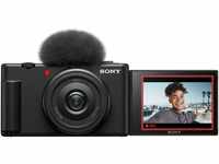 Sony ZV-1F Kompaktkamera (ZEISS Tessar T* Objektiv, 6 Elemente in 6 Gruppen,...