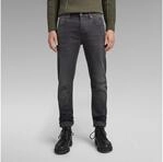 G-STAR 5-Pocket-Hose 3301 Slim worn in black onyx restored (1-tlg)