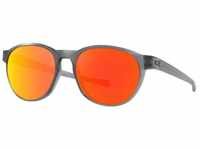 Oakley Sportbrille Oakley Reedmace Sonnenbrille Matte Grey Smoke Prizm Ruby...