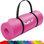 MOVIT Yogamatte Yogamatte 10/15 mm Dicke (1-St) rosa 100 cm x 190 cm x 1.5 cm