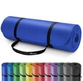 TRESKO Gymnastikmatte rutschfest mit Tragegurt Sportmatte gepolstert, Yogamatte