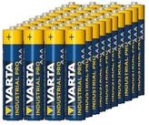 VARTA Industrial LR03/AAA Alkalibatterien Batterie, (40 St), Mindestkapazit&auml;t: