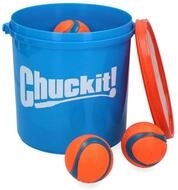 Chuckit Tierball Hundespielzeug Balleimer