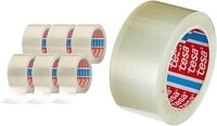 tesa Klebeband tesapack Packband - je 66 m : 50 mm (Spar-Set, 6-St., 6 x tesaPACK&reg;
