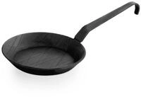 Gastro Spirit Servierpfanne Brat- und Servierpfanne aus Eisen mit Hakenstiel &Oslash; 36 cm