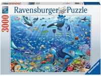 Ravensburger Puzzle Bunter Unterwasserspaß, 3000 Puzzleteile, Made in Germany,