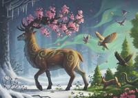 Ravensburger Verlag GmbH Puzzle Der Hirsch als Fr&uuml;hlingsbote, Puzzleteile