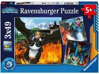Ravensburger Dragons Die 9 Welten 3 x 49 Teile (5688)