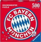 Ravensburger Puzzle FC Bayern Logo, 500 Puzzleteile, Made in Europe