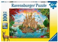 Ravensburger Puzzle Ravensburger Kinderpuzzle - M&auml;rchenhaftes Schloss - 100