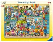 Ravensburger Puzzle Ravensburger Kinderpuzzle - 05664 Tierischer Spielzeugladen...