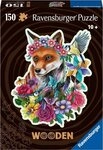 Ravensburger Puzzle Wooden, Bunter Fuchs, 150 Puzzleteile, Made in Europe