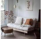 Karup Design Daybett Roots Sofa Bed, Schlafsofa, Bettfunktion, FSC&reg;-Massivholz,