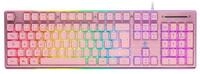 DELTACO Deltaco PK75 Gaming Tastatur, Pink Gaming-Tastatur
