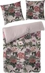 Primera Bettw&auml;sche Mako-Satin Bettw&auml;sche "Bl&uuml;merant", Mako-Satin, 2 teilig,...