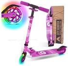 Apollo Cityroller LED City Scooter Moonracer f&uuml;r Kinder - 125 mm Tretroller,