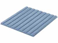 Kleine Wolke Badteppich Cord Stahlblau 60x 60 cm