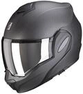Scorpion Exo Motorradhelm Exo-Tech Evo Solid Carbon Klapphelm, vorbereitet f&uuml;r