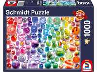 Schmidt-Spiele Regenbogen-Murmeln 1000 Teile (57381)