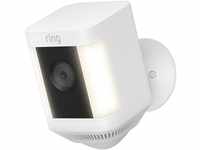 Ring Spotlight Cam Plus, Battery - White Überwachungskamera (Außenbereich)