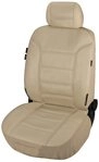 WALSER Autositzbezug Autositzbezug Billy aus echtem Leder beige ZIPP-IT, 1