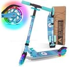 Apollo Cityroller LED City Scooter Moonracer f&uuml;r Kinder - 125 mm Tretroller,