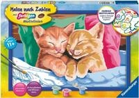 Ravensburger Verlag GmbH Spiel CreArt, Malen nach Zahlen Kinder - Verschmuste