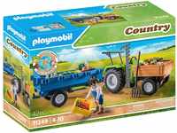 Playmobil® Konstruktions-Spielset Traktor mit Hänger (71249), Country,...